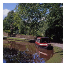 Narrow Boat Peak Forest Canal Marple