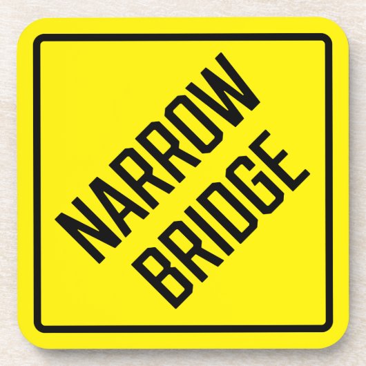 Narrow Bridge Hard Plastic Onderzetter (Voorkant)