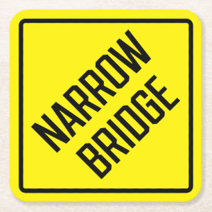 Narrow Bridge Paper-Onderzetter Kartonnen Onderzetters