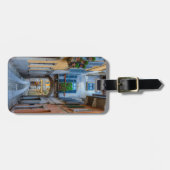 Narrow city street, Italië Bagagelabel (Voorkant horizontaal)