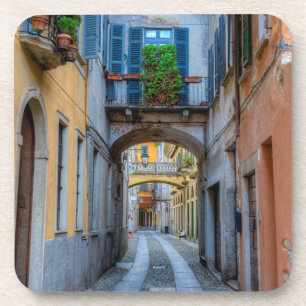 Narrow city street, Italië Bier Onderzetter