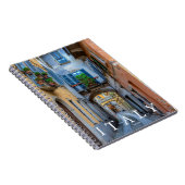 Narrow city street, Italië Notitieboek (Rechterzijde)