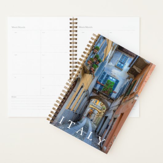 Narrow city street, Italië Planner (Display)