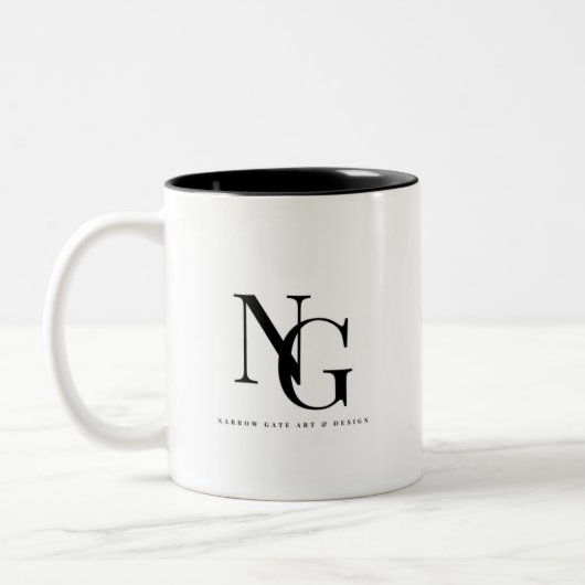 Narrow Gate Art & Design Logo Coffee Mok (Links)