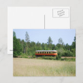 Narrow gauge trein bij Änghult Briefkaart (Voorkant / Achterkant)