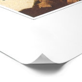 Narrow-Leaved Spring Beauty - Claytonia virginica Poster (Hoek)