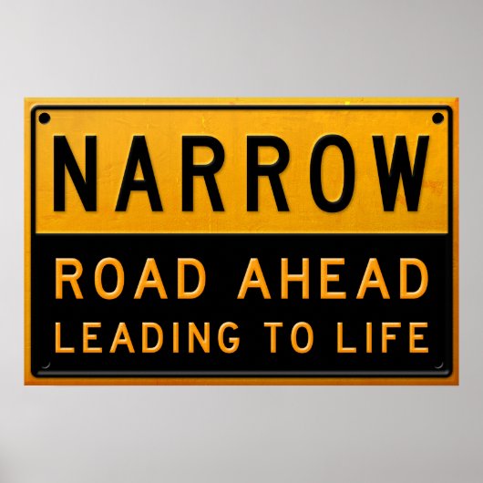 Narrow Road naar Life Poster (Voorkant)