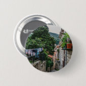 Narrow street in Dubrovnik Ronde Button 5,7 Cm (Voorkant /achterkant)