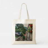 Narrow street in Dubrovnik Tote Bag (Achterkant)