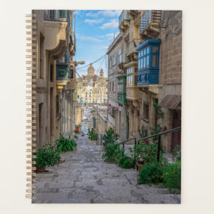Narrow street in Malta Planner