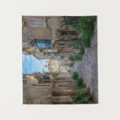 Narrow street in Malta Wandkleed (Voorkant)