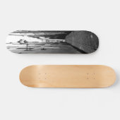 Narrow street in Stockholm Skateboard (Horizontaal)