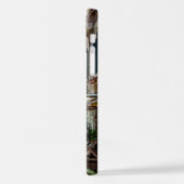 Narrow street met kanaal in Venetië iPhone Hoesje (Linkerkant)