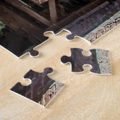 Narrow street met kanaal in Venetië Legpuzzel (Zijkant)