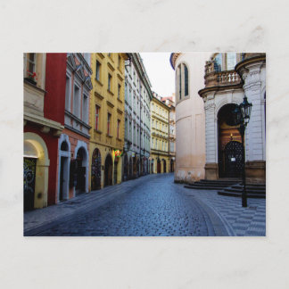 Narrow Street, Prague, Czech Republic Briefkaart