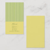 Narrow Stripes No. 0003 Visitekaartje (Voorkant / Achterkant)