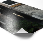 Narrow venetian alleyway (2024) foto afdruk (Hoek)