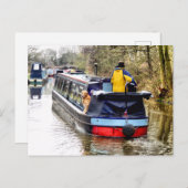 NARROWBOAT BRIEFKAART (Voorkant / Achterkant)