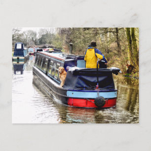 NARROWBOAT BRIEFKAART
