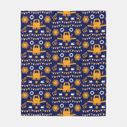 Narrowboat Decor en geschenken Fleece Deken (Voorkant)