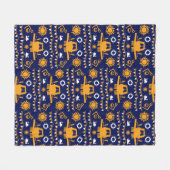 Narrowboat Decor en geschenken Fleece Deken (Voorkant (Horizontaal))