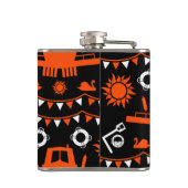 Narrowboat Decor en geschenken Heupfles (Achterkant)