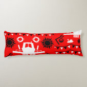 Narrowboat Decor en geschenken Lichaamskussen (Achterkant)