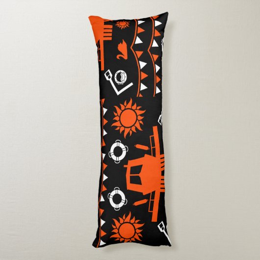 Narrowboat Decor en geschenken Lichaamskussen (Achterkant (Verticaal))