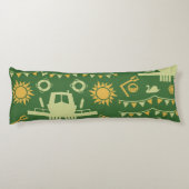 Narrowboat Decor en geschenken Lichaamskussen (Achterkant)