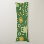 Narrowboat Decor en geschenken Lichaamskussen (Voorkant Verticaal)