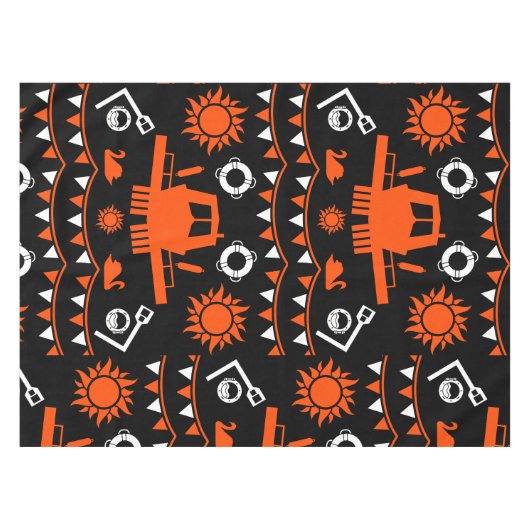 Narrowboat Decor en geschenken Tafelkleed (Voorkant (Horizontaal))