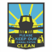 Narrowboat Stickers And Signs (Voorkant)