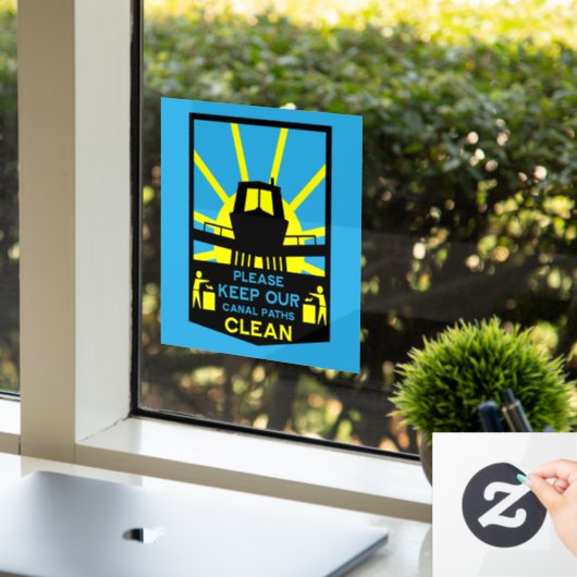Narrowboat Stickers And Signs (Kantoor)
