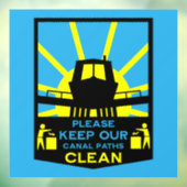 Narrowboat Stickers And Signs (Vel 3)