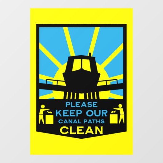 Narrowboat Stickers And Signs (Vel)