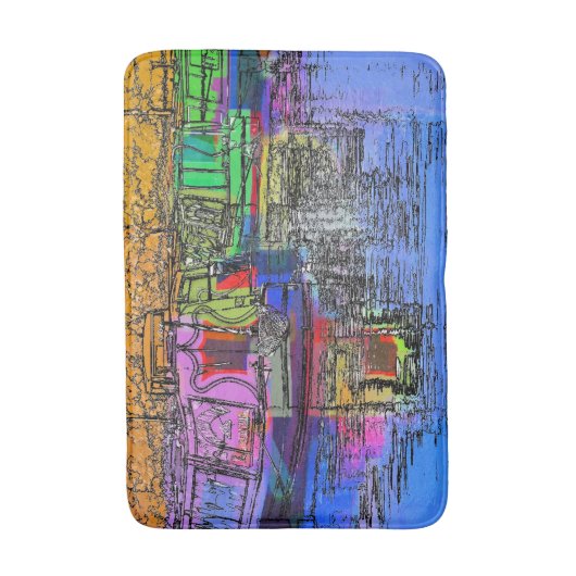 NARROWBOATS BADMAT (Voorkant Verticaal)