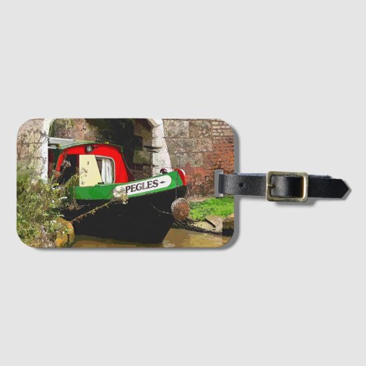NARROWBOATS BAGAGELABEL (Voorkant (horizontaal))