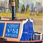 NARROWBOATS BIRTHDAY KAART