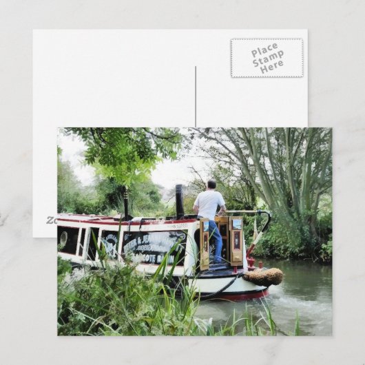 NARROWBOATS BRIEFKAART (Voorkant / Achterkant)