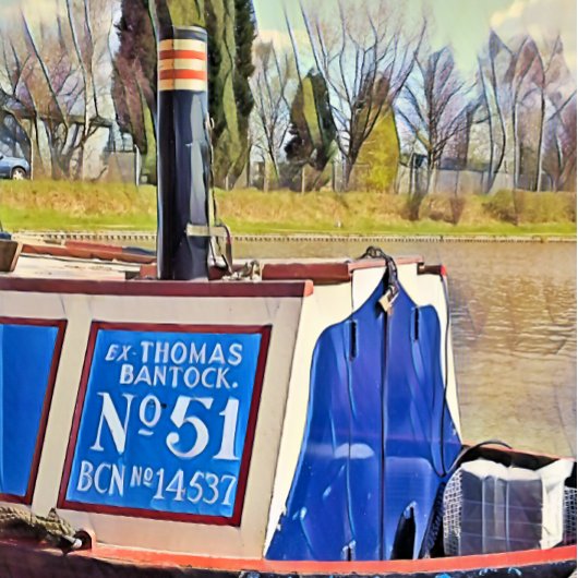 NARROWBOATS BRIEFKAART