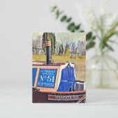 NARROWBOATS BRIEFKAART (Staand voorkant)