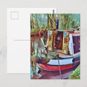 NARROWBOATS BRIEFKAART (Voorkant / Achterkant)