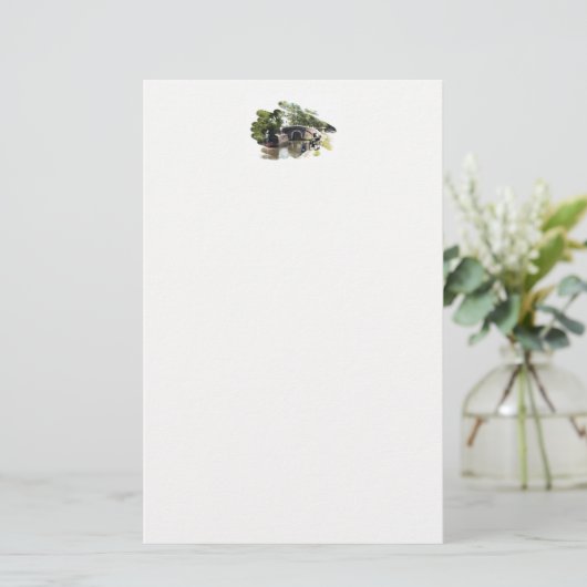 NARROWBOATS BRIEFPAPIER (Staand voorkant)