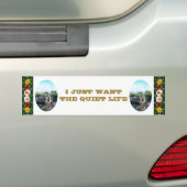 NARROWBOATS BUMPERSTICKER (Op auto)