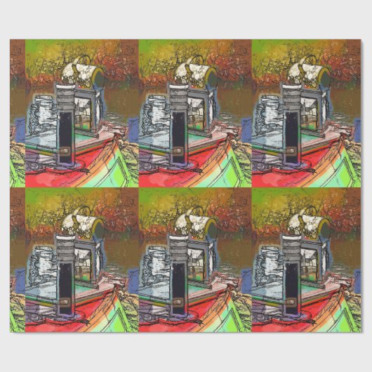 NARROWBOATS CADEAUPAPIER (Vlak)