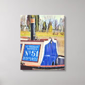 NARROWBOATS CANVAS AFDRUK (Voorkant)