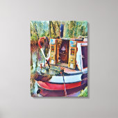 NARROWBOATS CANVAS AFDRUK (Voorkant)