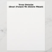 NARROWBOATS FLYER (Achterkant)