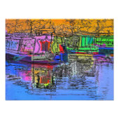 NARROWBOATS FOTO AFDRUK (Voorkant)