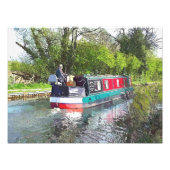 NARROWBOATS FOTO AFDRUK (Voorkant)